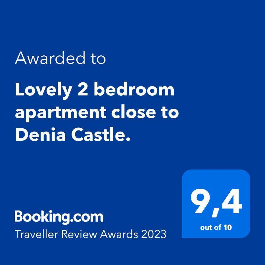 Lovely 2 Bedroom Apartment Close To Denia Castle. Bagian luar foto